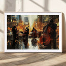 Jazz Wall Art Canvas Print – Colorful Musical Instrument