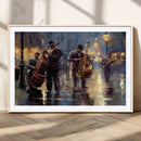 Afro Abstract Jazz Music Wall Art Canvas Print – Colorful