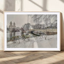 The Bow Bridge in Central Park Canvas, The Bow Bridge Canvas by MyGreatCanvas | Canvas Wall Art Prints | Photo Prints & Wall Decor