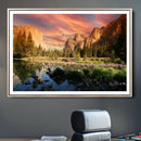 Yosemite Valley Wall Art Canvas Print – El Capitan Sunset