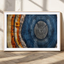 Abstract Tree Rings Wall Art Canvas Print – Modern Wood by MyGreatCanvas | Canvas Wall Art Prints | Photo Prints & Wall Decor