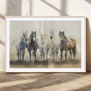 Wild Horses Wall Art Canvas Print, Framed Running Horses Art by MyGreatCanvas | Canvas Wall Art Prints | Photo Prints & Wall Decor