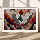 Abstract Mountain Wall Art Canvas Print – Vibrant Stylized by MyGreatCanvas | Canvas Wall Art Prints | Photo Prints & Wall Decor