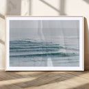 Ocean Waves Wall Art Canvas Print – Framed Surfer Lineup by MyGreatCanvas | Canvas Wall Art Prints | Photo Prints & Wall Decor