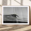 Black Wave Wall Art Canvas Print – Framed Abstract Surf by MyGreatCanvas | Canvas Wall Art Prints | Photo Prints & Wall Decor