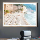 Beach Wall Art Canvas Print – Framed Coastal Seascape Summer