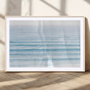 Ocean Wave Surfer Wall Art – Framed Minimal Seascape Canvas by MyGreatCanvas | Canvas Wall Art Prints | Photo Prints & Wall Decor