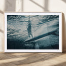 Underwater Surf Wall Art – Framed Ocean Wave Canvas Artwork, by MyGreatCanvas | Canvas Wall Art Prints | Photo Prints & Wall Decor