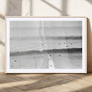 Black White Ocean Wall Art Canvas Print – Framed Coastal by MyGreatCanvas | Canvas Wall Art Prints | Photo Prints & Wall Decor