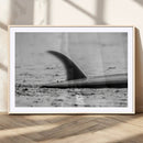 Black White Surfboard Wall Art Canvas Print – Framed by MyGreatCanvas | Canvas Wall Art Prints | Photo Prints & Wall Decor