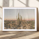 Desert Cactus Wall Art Canvas Print – Framed Desert Art by MyGreatCanvas | Canvas Wall Art Prints | Photo Prints & Wall Decor