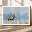 Mountain Elk Wall Art Canvas Print – Framed Rustic Wildlife by MyGreatCanvas | Canvas Wall Art Prints | Photo Prints & Wall Decor