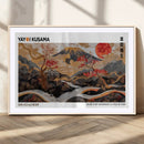 Mount Fuji Wall Art Canvas Print – Framed Abstract Mount