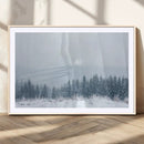 Winter Forest Wall Art Canvas Print – Framed Snowy Landscape by MyGreatCanvas | Canvas Wall Art Prints | Photo Prints & Wall Decor