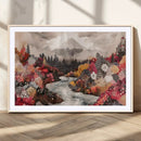 Mountain Wall Art Canvas Print – Framed Autumn Forest Art by MyGreatCanvas | Canvas Wall Art Prints | Photo Prints & Wall Decor