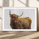 Highland Cow Wall Art Canvas Print – Framed Farmhouse Wall by MyGreatCanvas | Canvas Wall Art Prints | Photo Prints & Wall Decor