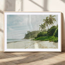 Relaxing Beach Wall Art Canvas Print – Framed Ocean View