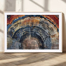 Tree Rings Wall Art Canvas Print – Framed Wood Art Picture by MyGreatCanvas | Canvas Wall Art Prints | Photo Prints & Wall Decor