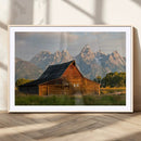 Rustic Barn Wall Art Canvas Print – Framed Western Landscape by MyGreatCanvas | Canvas Wall Art Prints | Photo Prints & Wall Decor