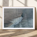 Ocean Waves Wall Art Canvas Print – Framed Coastal Serenity