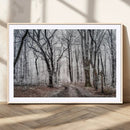 Winter Forest Wall Art Canvas Print – Framed Frosty Woodland by MyGreatCanvas | Canvas Wall Art Prints | Photo Prints & Wall Decor
