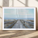 Beach Boardwalk Wall Art Canvas Print – Framed Coastal by MyGreatCanvas | Canvas Wall Art Prints | Photo Prints & Wall Decor