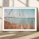 Golden Beach Grass Wall Art Canvas Print – Ocean Breeze Soft by MyGreatCanvas | Canvas Wall Art Prints | Photo Prints & Wall Decor