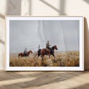 Western Cowboys Wall Art Canvas Print – Framed Rustic by MyGreatCanvas | Canvas Wall Art Prints | Photo Prints & Wall Decor