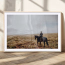 Cowboy Wall Art Canvas Print – Framed Western Ranch Scene by MyGreatCanvas | Canvas Wall Art Prints | Photo Prints & Wall Decor