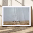Foggy Plains Wall Art Canvas Print – Framed Horseback Riders by MyGreatCanvas | Canvas Wall Art Prints | Photo Prints & Wall Decor