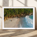 Tropical Beach Wall Art Canvas Print, Framed Ocean Waves and by MyGreatCanvas | Canvas Wall Art Prints | Photo Prints & Wall Decor