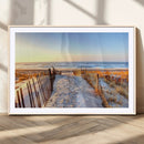 Ocean Sunset Wall Art Canvas Print – Nautical Beach