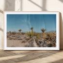 Joshua Tree Wall Art Canvas Print – Framed Desert Landscape