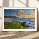 Pebble Beach Golf Links Wall Art Canvas Print – Iconic by MyGreatCanvas | Canvas Wall Art Prints | Photo Prints & Wall Decor