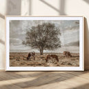 Texas Longhorn Cattle Wall Art, Rustic Western Ranch Canvas by MyGreatCanvas | Canvas Wall Art Prints | Photo Prints & Wall Decor