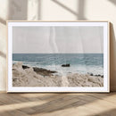Coastal Ocean View Wall Art Canvas Print – Serene Rocky by MyGreatCanvas | Canvas Wall Art Prints | Photo Prints & Wall Decor