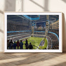 Chicago Dome Stadium Wall Art Canvas Print – Framed Modern