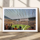 Cleveland Browns Stadium Wall Art Canvas Print – Framed NFL