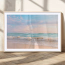 Serene Ocean Waves Wall Art Canvas Print – Pastel Sky Soft by MyGreatCanvas | Canvas Wall Art Prints | Photo Prints & Wall Decor