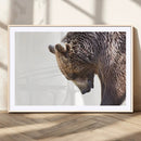Grizzly Bear Canvas Wall Art Print – Framed Wildlife Nature by MyGreatCanvas | Canvas Wall Art Prints | Photo Prints & Wall Decor