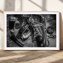 Old Pair of Mens Skates Wall Art Canvas, Men Skates Wall Art by MyGreatCanvas | Canvas Wall Art Prints | Photo Prints & Wall Decor