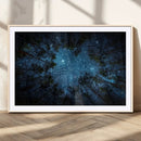 Forest and Stars Wall Art Canvas Print by MyGreatCanvas | Canvas Wall Art Prints | Photo Prints & Wall Decor
