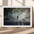 Cycling Road Bike in the Morning, Cycling Road Bike Canvas by MyGreatCanvas | Canvas Wall Art Prints | Photo Prints & Wall Decor