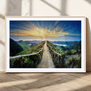 Mountain and Sunset Wall Art Canvas Print by MyGreatCanvas | Canvas Wall Art Prints | Photo Prints & Wall Decor