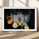 Kitchen Wall Art, Kitchen Fruits Art Canvas Print