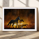 Horse Wall Art Canvas Print, Multi Panel Animal Canvas Print