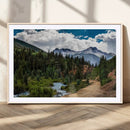 San Juan Nal Forest Wall Art Landscape Canvas Print
