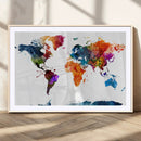 World Map Canvas Print – Detailed Map of the World Wall Art by MyGreatCanvas | Canvas Wall Art Prints | Photo Prints & Wall Decor