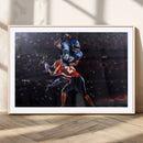 American Football Wall Art Canvas Print, Stadium Sport Wall