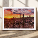 Arizona Desert Print, Western Cowboy Wall Art Print by MyGreatCanvas | Canvas Wall Art Prints | Photo Prints & Wall Decor